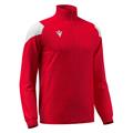 Prometheus Full Zip Top RED/WHT XS Teknisk reisejakke - Unisex