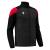 Vanir Travel Full Zip Top BLK/RED M Teknisk overtrekksjakke - Unisex 