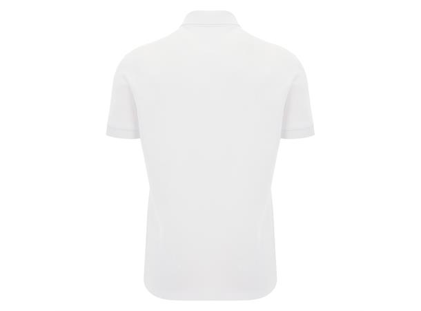 Chalki Icon stretch polo WHT M Poloskjorte - Unisex 