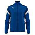 ODIN full zip top ROY/WHT L Jakke med kontrastdetaljer