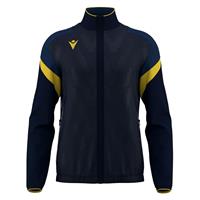 ODIN full zip top NAV/YEL 3XL Jakke med kontrastdetaljer